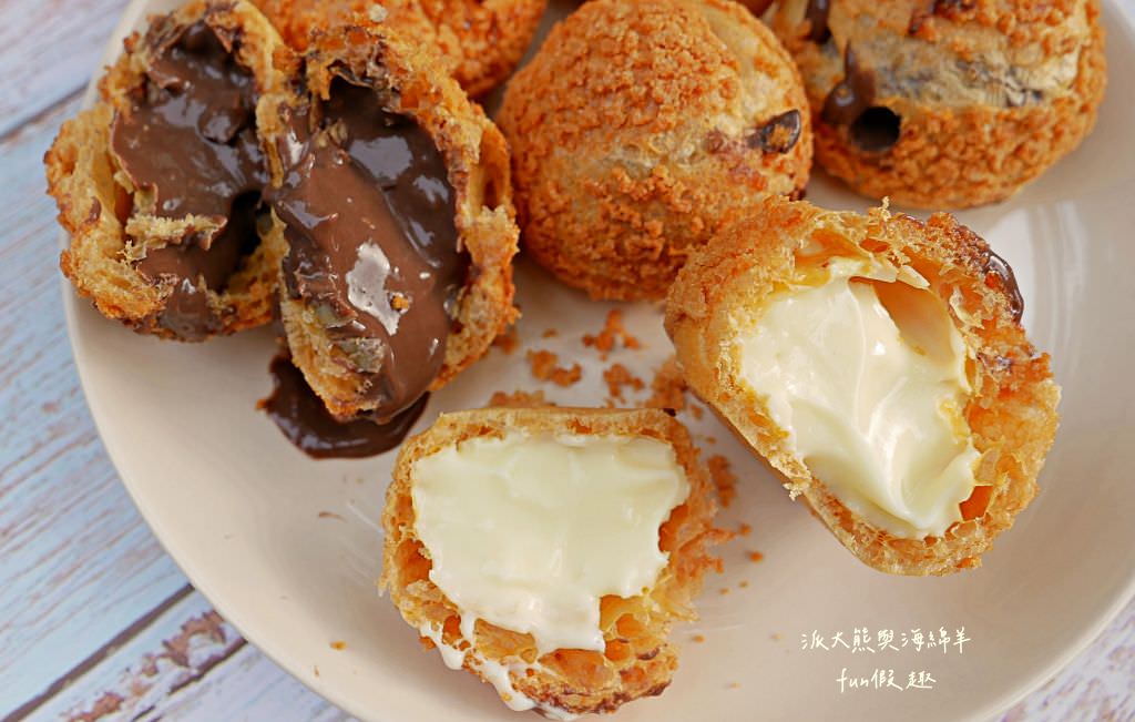 話醍烘焙工坊NG泡芙｜每次經過都想買的隱藏版銅板價甜點在臺中大里中投東路上～111.5調整價格