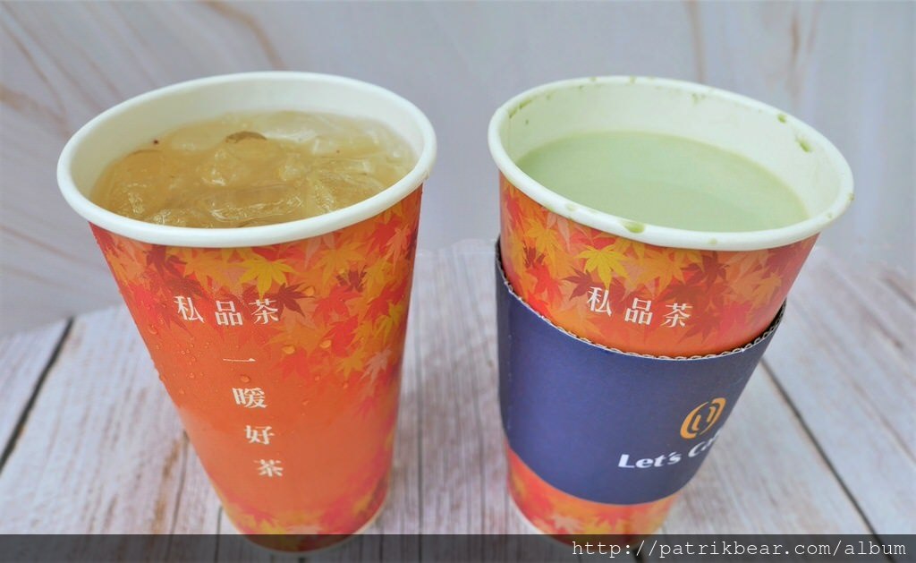 全家濃靜岡抹茶拿鐵、馥郁金萱水果茶 (4).JPG
