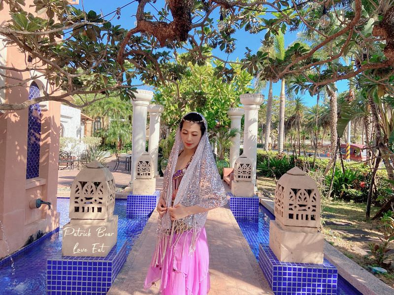 墾丁亞曼達會館︱在國境之南邂逅高貴神秘的北非摩洛哥宮殿建築，不用出國來屏東恆春偽出國～飯店早餐介紹及住宿心得!