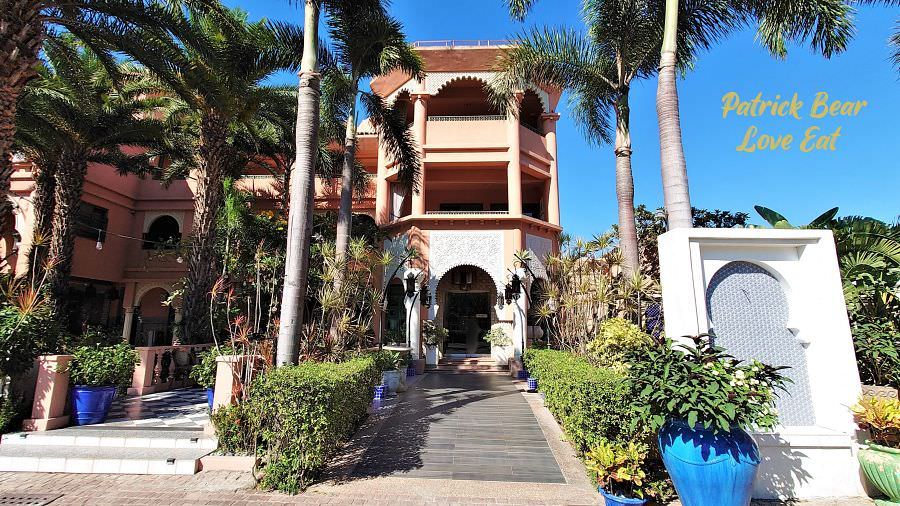 墾丁亞曼達會館︱在國境之南邂逅高貴神秘的北非摩洛哥宮殿建築，不用出國來屏東恆春偽出國～飯店早餐介紹及住宿心得!