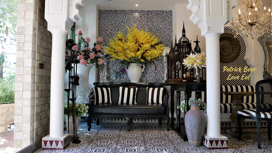 墾丁亞曼達會館︱在國境之南邂逅高貴神秘的北非摩洛哥宮殿建築，不用出國來屏東恆春偽出國～飯店早餐介紹及住宿心得!