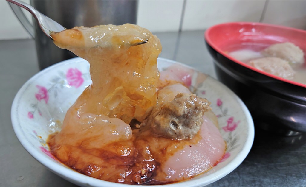 正老牌豐原肉丸︱臺中豐原廟東夜市裡飄香的古早味～2間必吃肉圓!