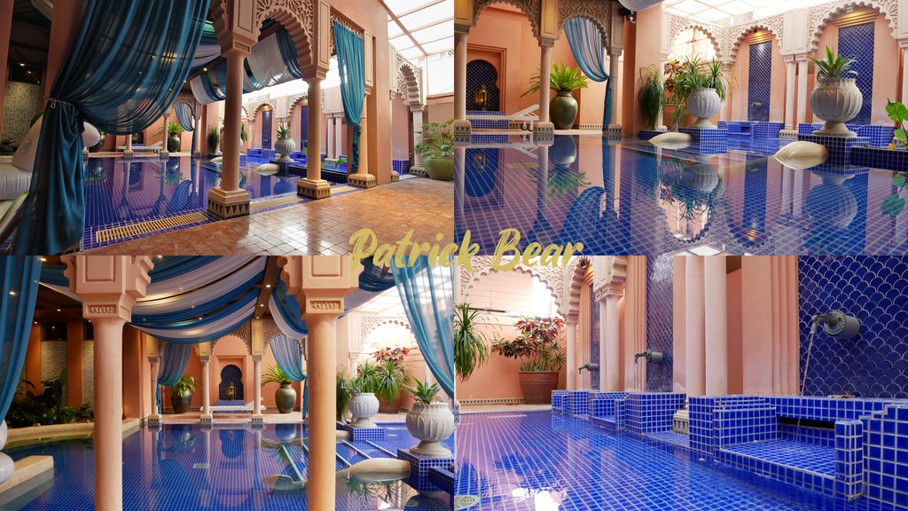 墾丁亞曼達會館︱在國境之南邂逅高貴神秘的北非摩洛哥宮殿建築，不用出國來屏東恆春偽出國～飯店早餐介紹及住宿心得!