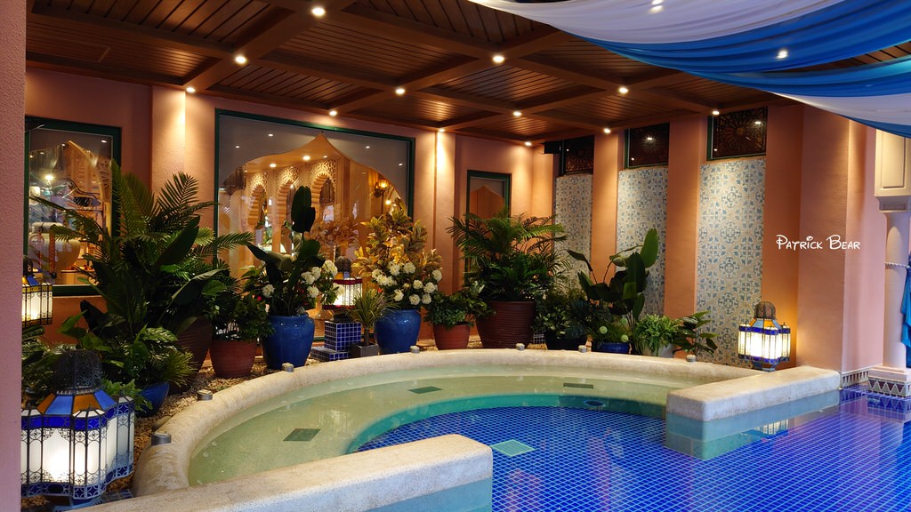 墾丁亞曼達會館︱在國境之南邂逅高貴神秘的北非摩洛哥宮殿建築，不用出國來屏東恆春偽出國～飯店早餐介紹及住宿心得!