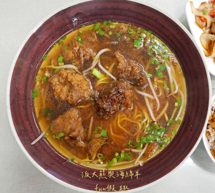 魚滿堂排骨酥麵（草屯店）︱在草屯也能吃到道地的豐原排骨酥～111.8