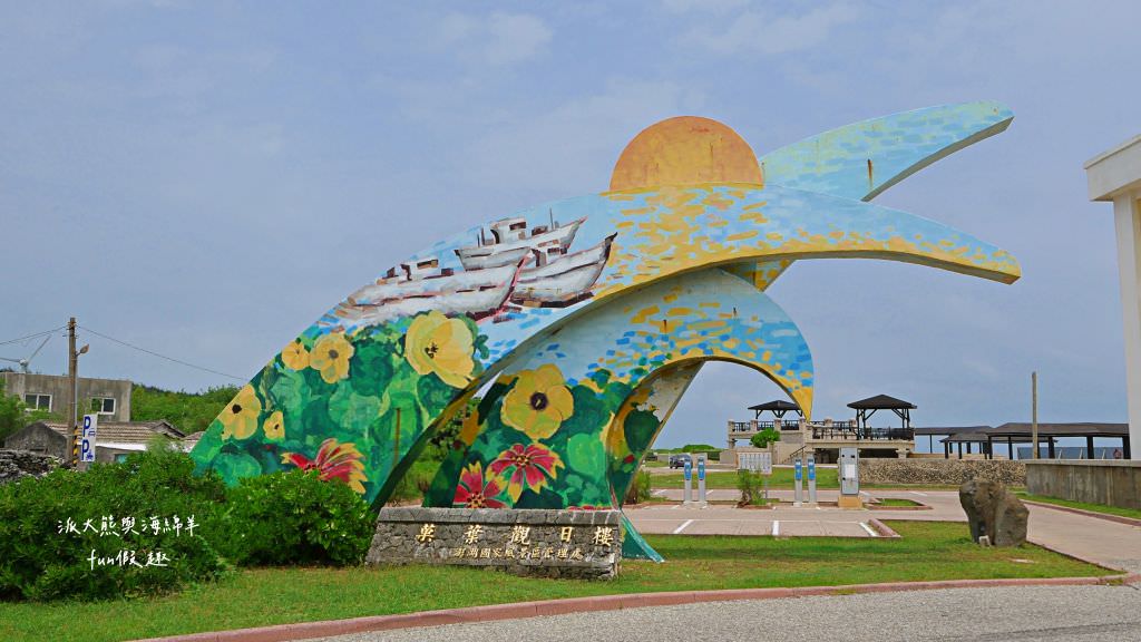 澎湖推薦7景點｜山水海灘．裡正角沙灘．龍門後灣沙灘．菓葉觀日樓及菓葉灰窯．奎壁山．中屯風車．岐頭遊客中心✈2020澎湖三日快閃之旅✈DAY2─1菊島漫遊～景點篇