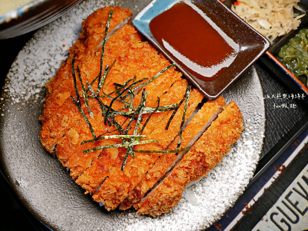 一喆日式料理︱來一喆尋找美食大秘寶，挑戰海王類香酥大魷魚，近南開科技大學的新興日式料理店，生魚片、壽司、定食一應俱全～2024年6月改為《伊賀食堂》
