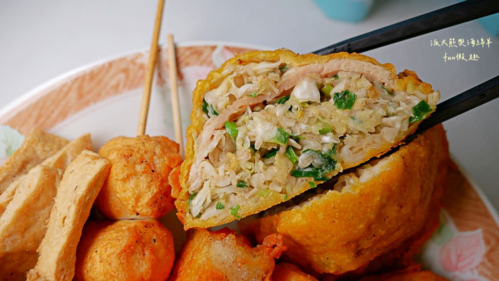 莊家姐妹《蚵嗲》︱學甲隱藏版古早味蚵嗲炸物小吃，享受高麗菜與蚵仔的完美結合，皮薄餡厚超滿足!!!目前第2家蚵嗲～