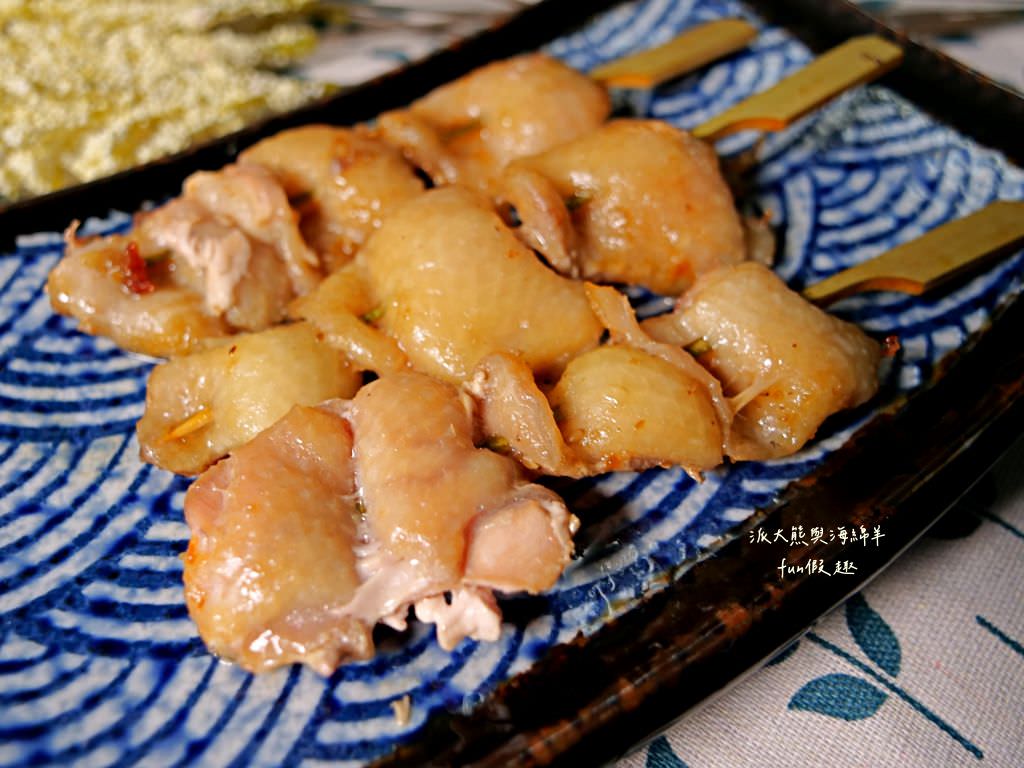 元榆中秋燒鳥串燒限定chill烤【合作體驗】︱以自家嚴選16週以上的自然放牧黑羽土雞做成燒鳥串燒，款款經典，涮上醬汁就能還原居酒屋燒鳥的好滋味!今年中秋最chill的燒鳥組合～