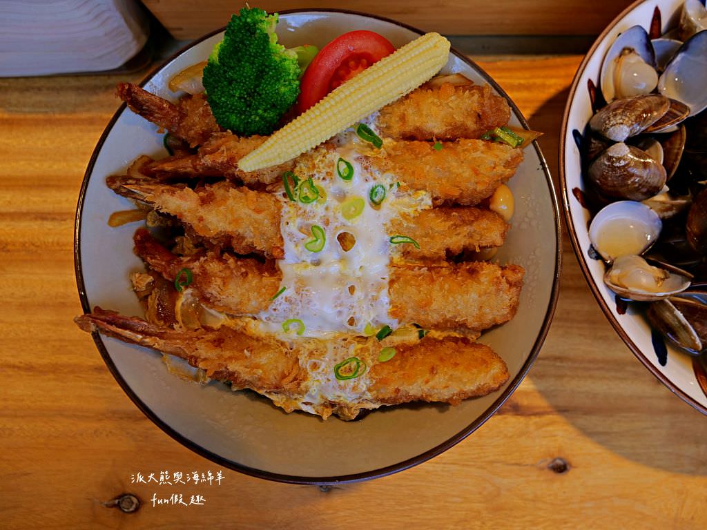 唐元食事︱南投中興新村光明市場裡竟然藏著神祕日式丼飯與咖哩飯，老闆全身散發職人氣場，真材實料且物美價廉讓人超滿足!!!派大熊心中草屯中興咖哩第1名～