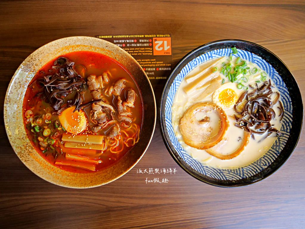 甲拉麵-復興大智店︱鄰近臺中後火車站與大魯閣新時代購物中心，路邊轉角充滿屋台風情的平價日式拉麵，口味眾多更可以免費續麵1次!!!