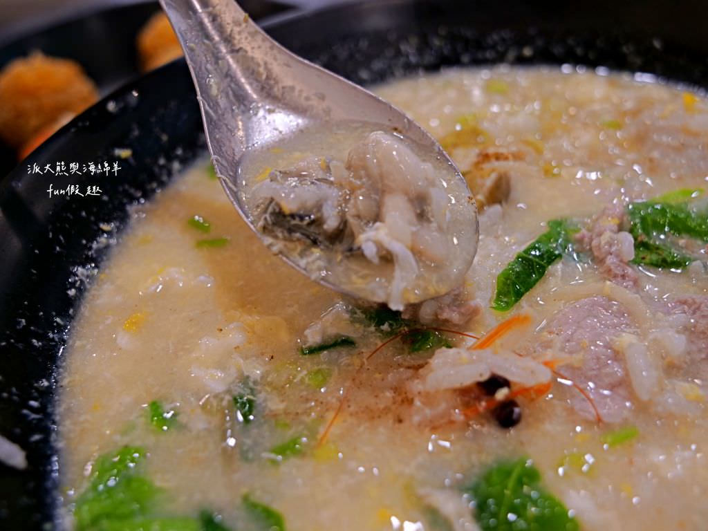 蚵仔嫂︱爆漿熔岩起司與湖口新鮮老蚵完美結合的創意吃法，還有超大碗平價海鮮粥，來中壢必吃在地古早好滋味～112