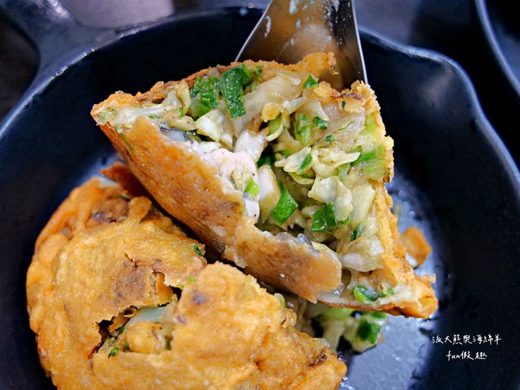 蚵仔嫂︱爆漿熔岩起司與湖口新鮮老蚵完美結合的創意吃法，還有超大碗平價海鮮粥，來中壢必吃在地古早好滋味～112