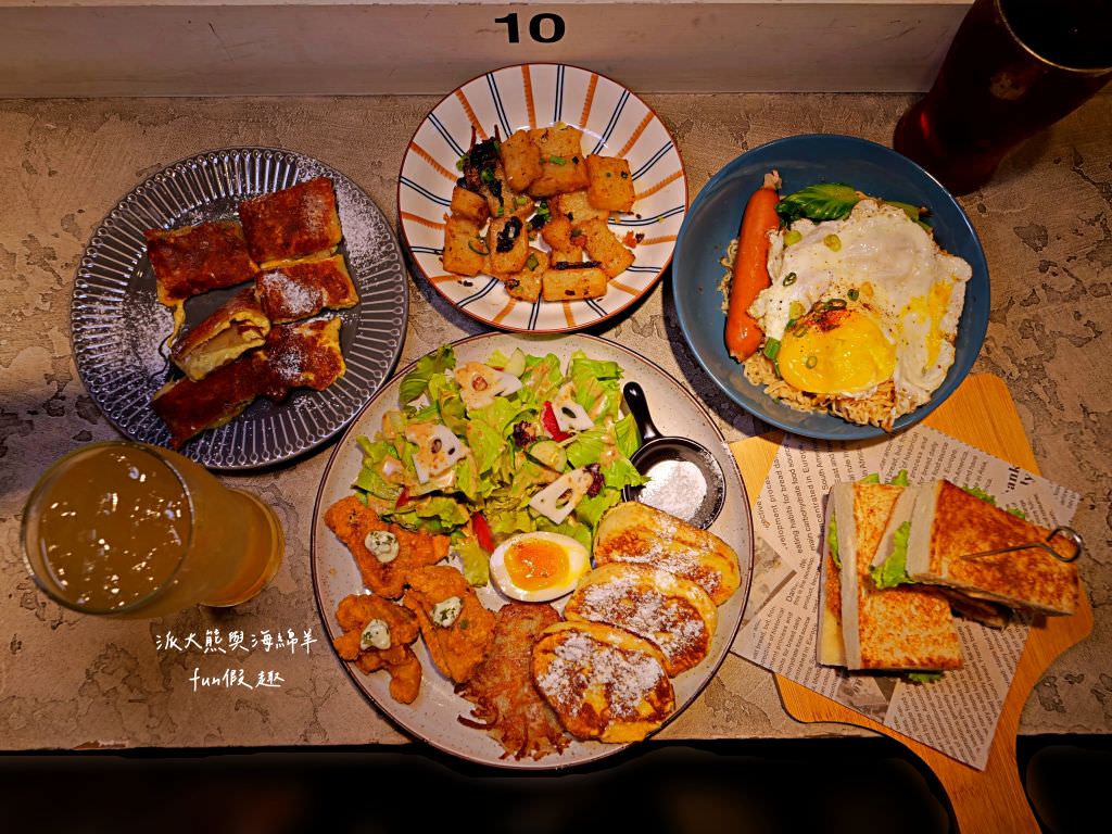 呷島早午餐︱草屯早午餐再1發，魂牽夢縈的焗皮蛋餅搭配穿上金黃奶油的酥厚吐司，來呷島一起大聲說歐嗨唷Ohayo!!! 蹦啾Bonjour!!!～112.9