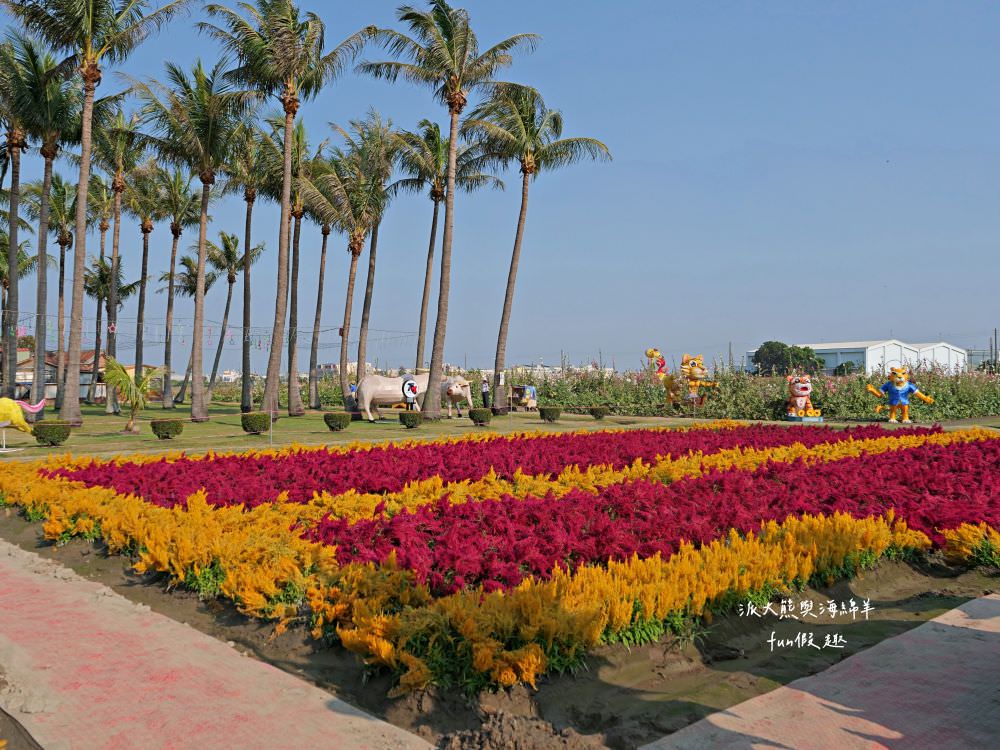 學甲蜀葵花文化節★4月花況．臺南學甲年度盛事．欣賞五顏六色的蜀葵花、鼠尾草、百日草、雞冠花、萬壽菊描繪出光華里民活動中心最美的必逛花海，也別忘了品嘗學甲必吃的美食唷!來個學甲一日遊吧～