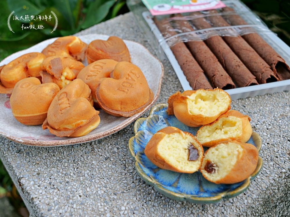 天使の叉子、鮮奶奶-飲品、膜力老潼關肉夾饃與裕香手作蛋捲雞蛋糕︱南投草屯炎峰街隱藏美食聚落坐擁4大攤位，價位親民、餐點美味、營造氣氛佳，好友聚餐或情侶約會優質首選，讓大家從早吃到晚都不厭倦!!!～
