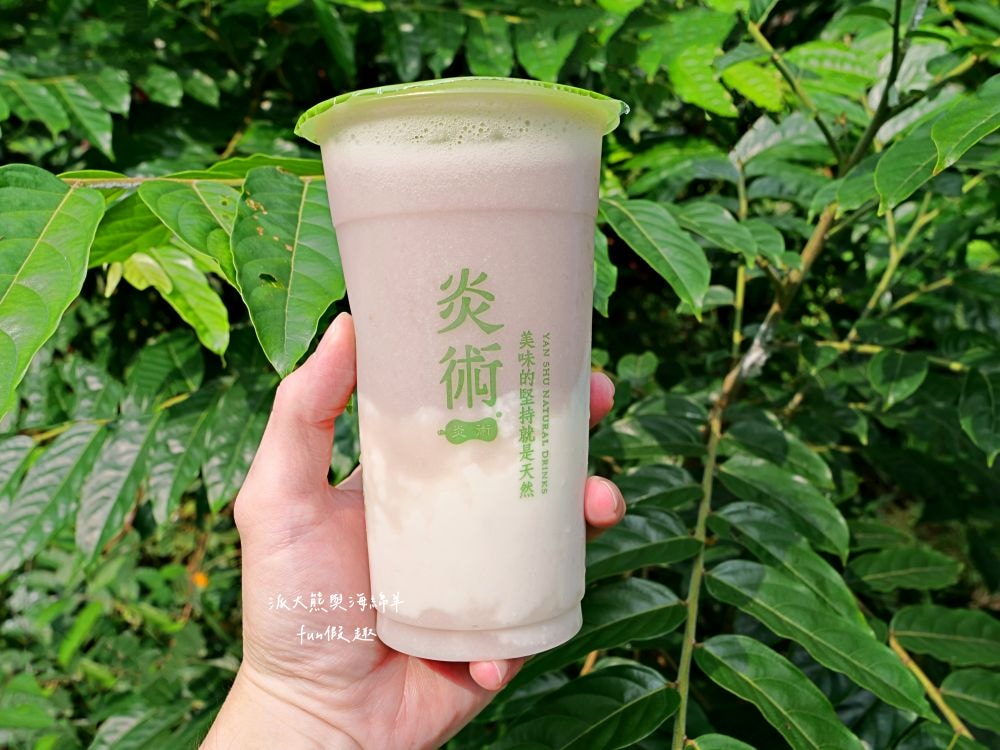 炎術︱南投埔里必喝飲料店，標榜天然無添加，以冬瓜&青草為兩大茶品為基底，延續炎姓前輩精神，調配出多種新創口味飲品，清涼消暑又解渴，還有新鮮果汁與季節限定產品唷!!!每次經過必買～入圍南投100碗美食