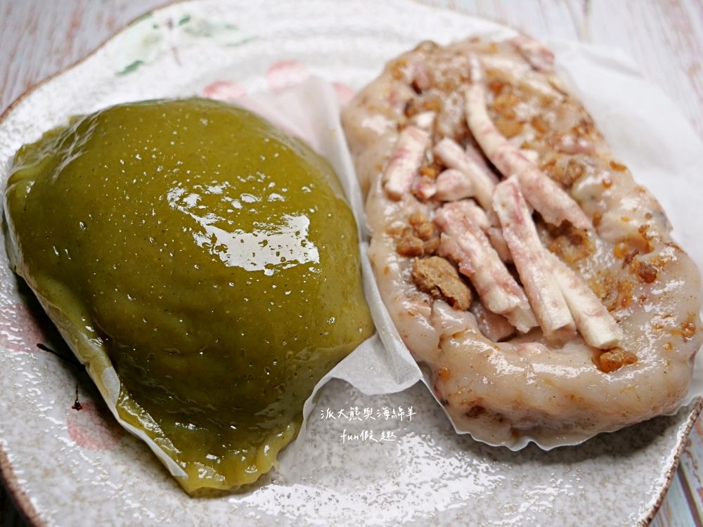 菊肉圓︱埔里超高人氣排隊美食，招牌手工肉圓以低溫油泡鎖住食材精華，皮薄餡多搭配獨特兩吃超滿足，還有草仔粿、芋粿、紅龜粿等古早味～擁有谷歌超過3000人評論4.4顆星高評價的在地小吃!!!