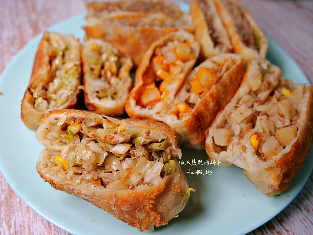 草屯光慧水煎包（總店）︱草屯虎山路的銅板美食，3種口味素食水煎包皮薄餡足，草屯人口袋美食中的最大公因數，飄香超過50年的在地老店!!!～