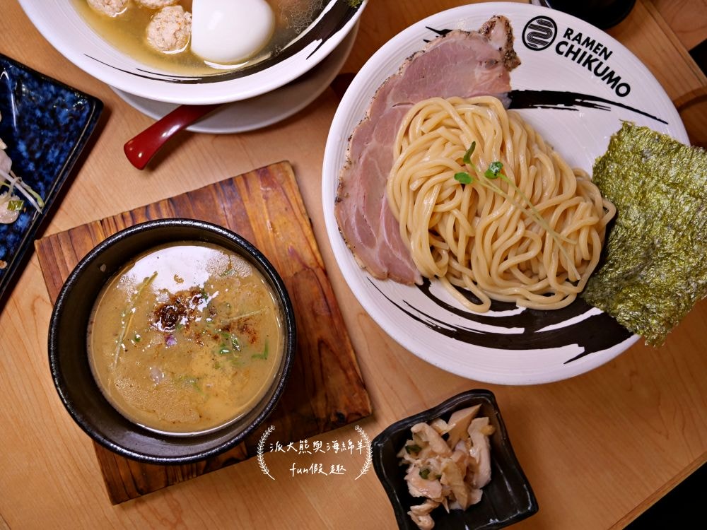 麵屋千雲︱鄰近捷運中山站，夜貓族首選日式拉麵店，招牌濃郁雞白湯搭配各種舒肥叉燒肉，讓這麵屋千雲越晚越飄香，湯麵或沾麵都很優質!!!～4.5顆星+萬人評論數!