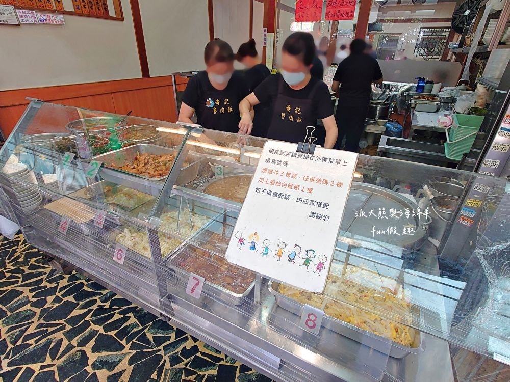 黃記魯肉飯｜晴光商圈開店超過30年的魯肉飯，充滿CP值國民美食搭配優質用餐環境，難怪每天都是滿滿排隊人潮!!!新入選2024年米其林必比登推介&曾獲2021年亞洲50最佳餐廳「亞洲之粹」（Essence of Asia）～