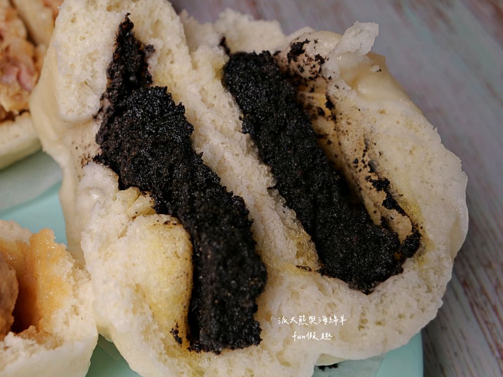 新祝福飲食店︱隱藏南投中興新村第一市場超大肉包，皮薄餡足、鹹香多汁、滿滿飽足感，鮮蝦口味還塞進一整隻新鮮蝦～包子5種口味，每顆只要銅板價就能吃到實在很佛心!!!