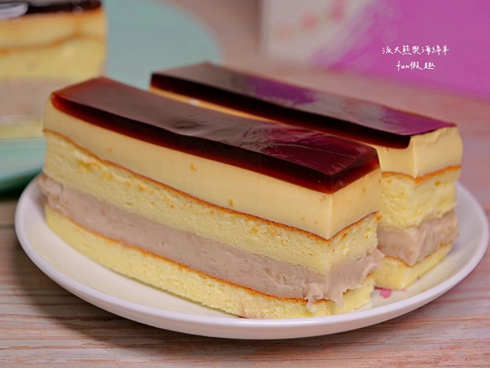 弘宇蛋糕專賣店｜終於朝聖花蓮老字號蛋糕專賣店，花蓮人激推網購熱銷NO.1的水晶芋泥奶酪蛋糕，巴斯克燒乳酪充滿濃郁乳香，美味程度不輸招牌奶酪蛋糕!!!