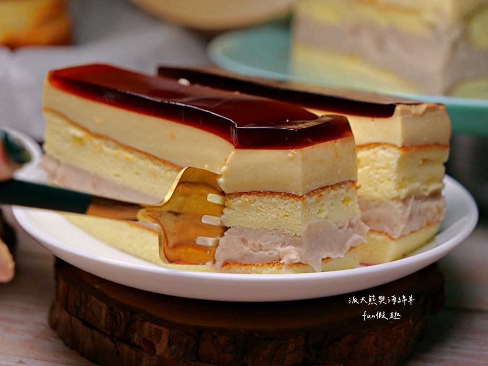 弘宇蛋糕專賣店｜終於朝聖花蓮老字號蛋糕專賣店，花蓮人激推網購熱銷NO.1的水晶芋泥奶酪蛋糕，巴斯克燒乳酪充滿濃郁乳香，美味程度不輸招牌奶酪蛋糕!!!