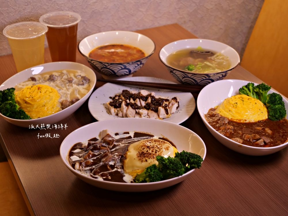 軟蛋醬南投草屯店｜隱藏中山街的蛋包飯專門製作所，滑嫩蛋皮完美包覆濃郁醬汁，搭配鮮嫩舒肥肉品，8種異國風味任君挑選，還能客製化專屬蛋包飯!!!@合作體驗