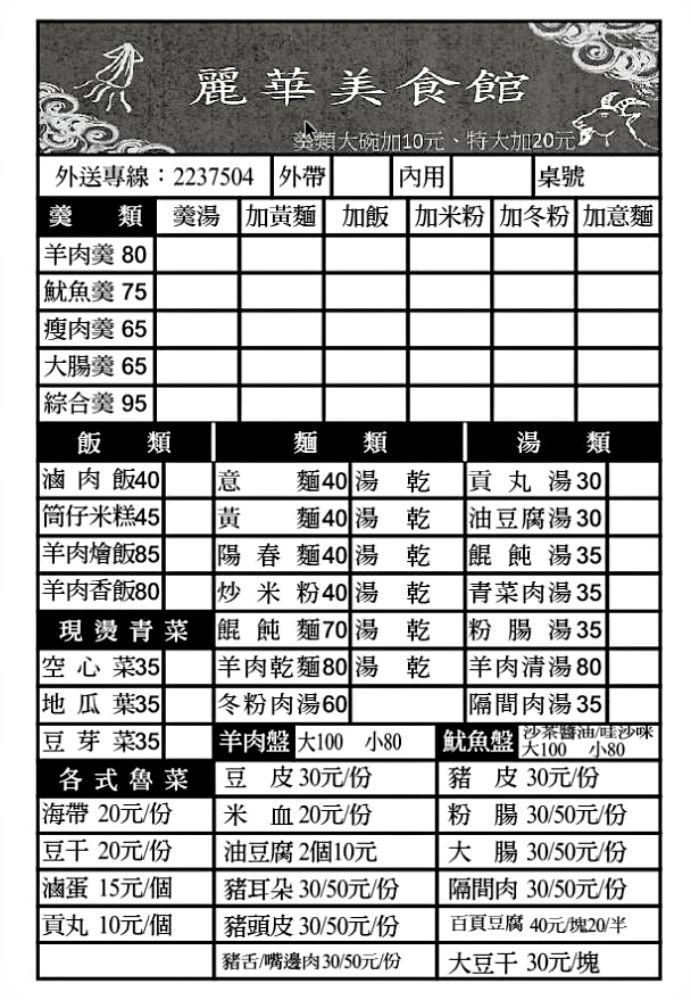 南投意麵麗華美食館｜南投老字號麵館，南投意麵與羊肉羹跨界結合，滿滿創意元素迸出味蕾新感受，讓懷舊風味有新吃法!（另有2店「焿新食光」在南投市大同街）～