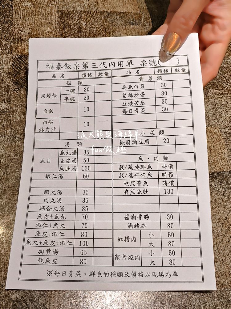 福泰飯桌 第三代｜台南中西區傳承三代，營業超過80年在地老店，香濃肉燥飯、香煎虱目魚肚及多樣化小菜，搭配舒適用餐環境，吃出最熟悉的家常味!!!（2022入選臺南米其林必比登推介，至今蟬聯3年）～