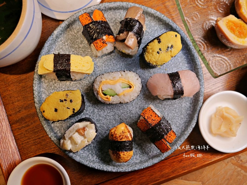 福滿蔬食堂｜蔬食料理也能驚艷味蕾，推薦創意手作壽司＆藥膳肉骨茶拉麵，連葷食族都愛的無肉料理，用餐環境溫馨，中興新村聚餐優質首選!!!（另提供會議餐盒及派對餐盒）～112年底開幕!