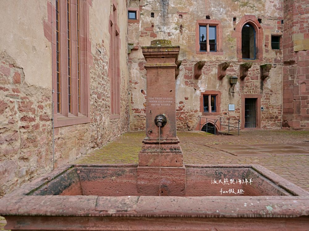 海德堡城堡（Heidelberg Castle） ︱純粹的浪漫，俯瞰內卡河與老城區，從輝煌至廢墟，訴說德國中世紀那段美麗與哀愁+交通方式攻略︱春季德瑞13日夢幻跟團～DAY2-1