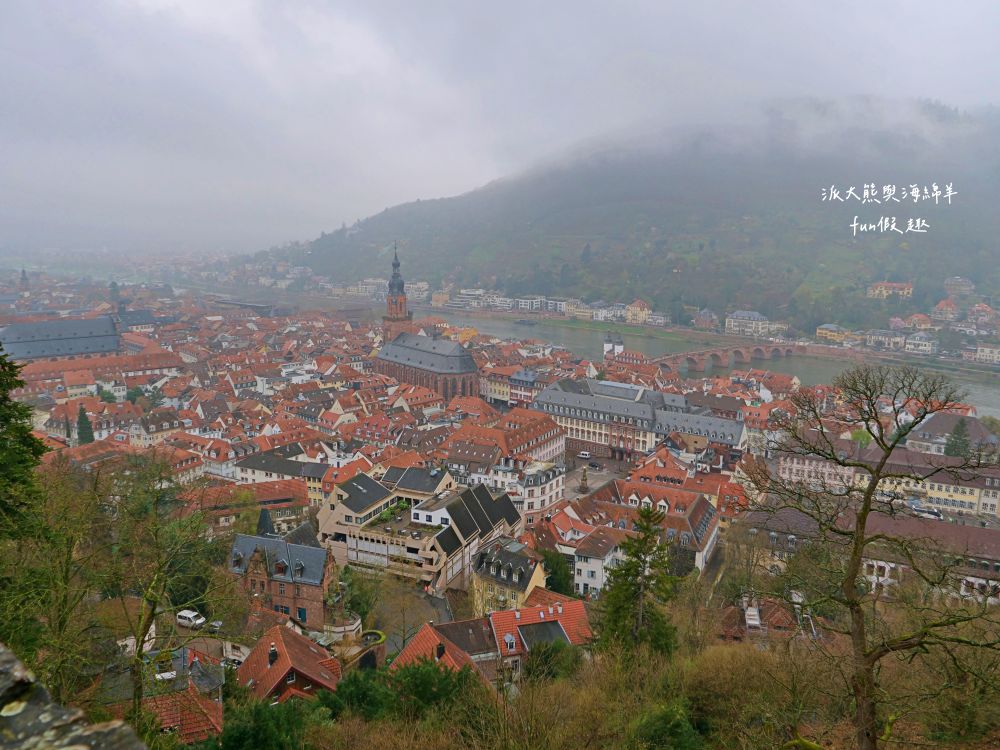 海德堡城堡（Heidelberg Castle） ︱純粹的浪漫，俯瞰內卡河與老城區，從輝煌至廢墟，訴說德國中世紀那段美麗與哀愁+交通方式攻略︱春季德瑞13日夢幻跟團～DAY2-1