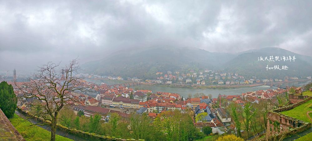 海德堡城堡（Heidelberg Castle） ︱純粹的浪漫，俯瞰內卡河與老城區，從輝煌至廢墟，訴說德國中世紀那段美麗與哀愁+交通方式攻略︱春季德瑞13日夢幻跟團～DAY2-1