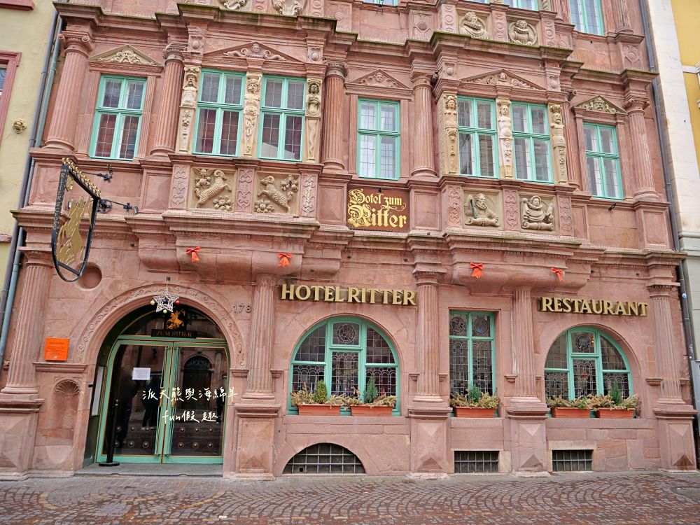 海德堡老城區︱購物、美食、伴手禮︱海德堡學生之吻、雪球（Schneeballenträume）、德國派對熊（Bären-Treff Heidelberg）、中世紀騎士餐廳、LAMY筆、4711科隆古龍水︱春季德瑞13日夢幻跟團～DAY2-4