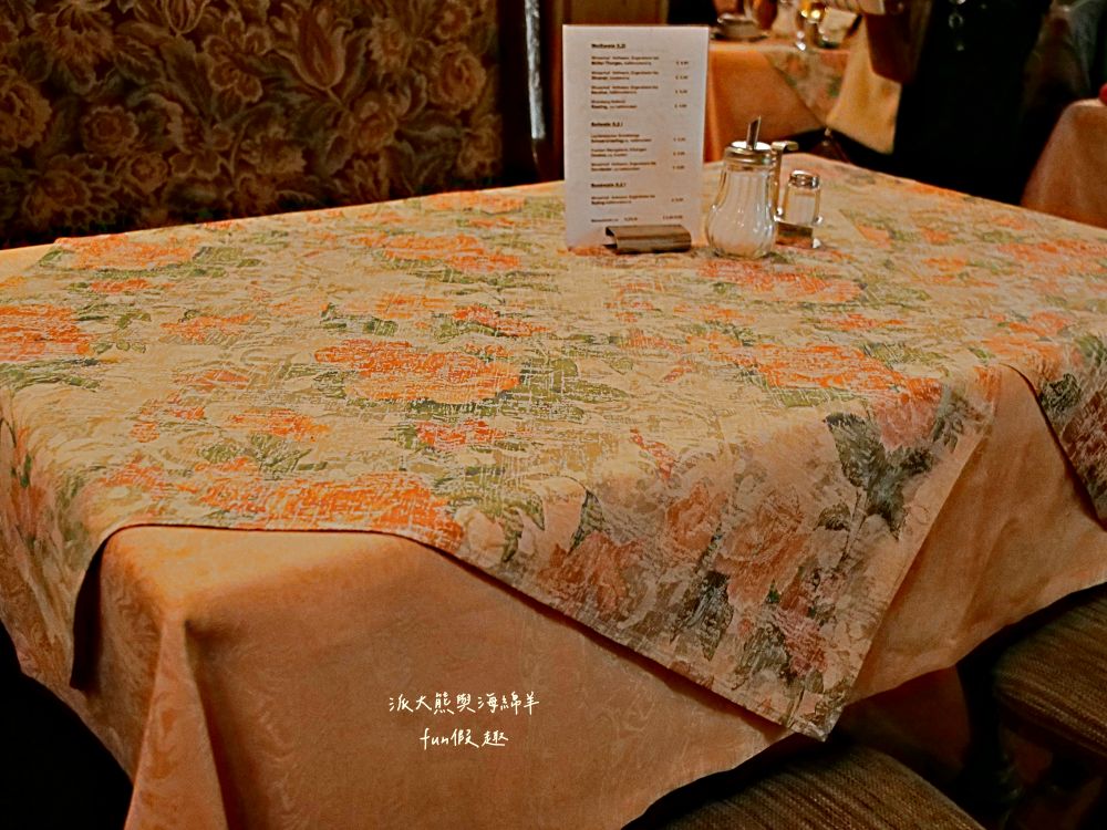 羅滕堡中世紀餐廳Baumeisterhaus Inh. Dieter Neupert︱穿越時空的味蕾之旅，沉浸於文藝復興建築、正宗法蘭肯佳餚與獨特中世紀氛圍︱春季德瑞13日夢幻跟團～DAY2-6晚餐中德文菜單對照