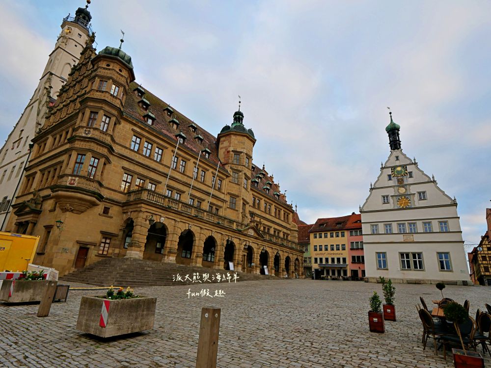 羅滕堡老城區景點必逛&必買伴手禮︱中世紀古城牆聖雅各教堂、普雷萊茵廣場、市政廳廣場、勝利一飲、泰迪熊博物館、瑪麗安藥局︱春季德瑞13日夢幻跟團～DAY2-5絕美中世紀童話小鎮，我們來囉！