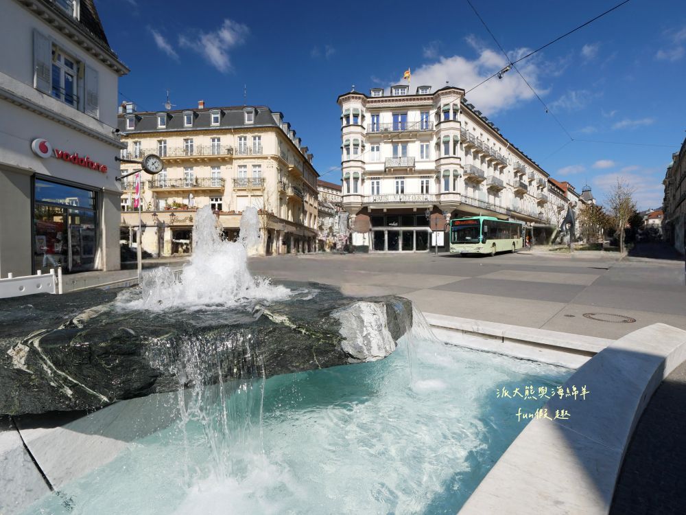 巴登巴登街區漫遊︱弗里德里希浴場、Sophienstraße大道、Longchamp精品包、Swarovski水晶、Wagener Galerie百貨、DM超市︱春季德瑞13日夢幻跟團︱DAY3-2～
