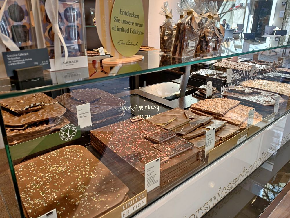 Läderach Baden-Baden︱來自瑞士手工巧克力，號稱巧克力屆的精品，造訪巴登巴登必買伴手禮～春季德瑞13日夢幻跟團︱DAY3-3