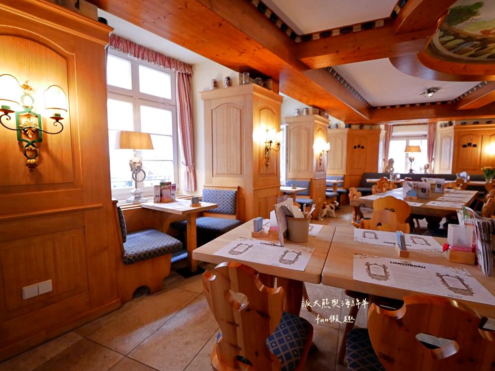 Löwenbräu Baden-Baden︱在絕美啤酒花園享用香嫩厚實烤豬排，品味傳統百年獅子啤酒與經典德國黑森林蛋糕︱春季德瑞13日夢幻跟團︱DAY3-4巴登巴登餐廳推薦～