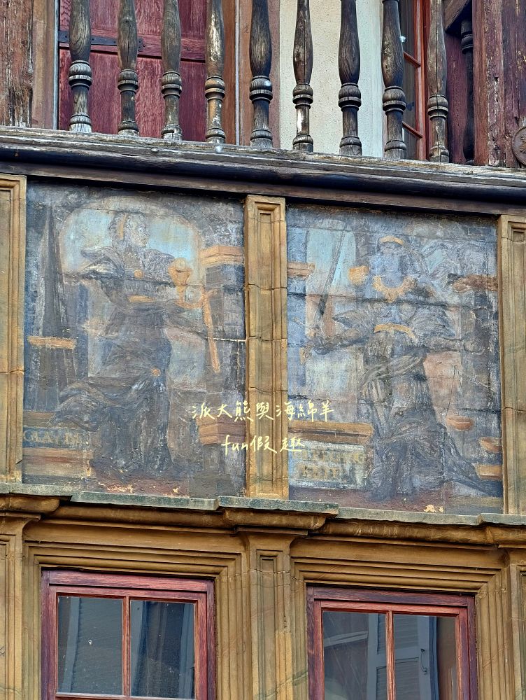 科爾馬景點篇︱朝聖霍爾的移動城堡藍圖（Pfister House）、聖瑪爾定教堂（Collégiale Saint-Martin de Colmar）與人頭屋（Maison des Têtes）︱春季德瑞13日夢幻跟團︱DAY4-2～Colmar PART2