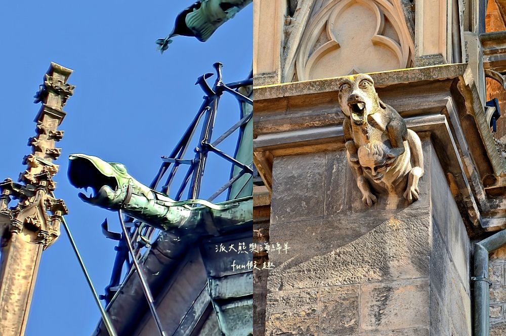 科爾馬景點篇︱朝聖霍爾的移動城堡藍圖（Pfister House）、聖瑪爾定教堂（Collégiale Saint-Martin de Colmar）與人頭屋（Maison des Têtes）︱春季德瑞13日夢幻跟團︱DAY4-2～Colmar PART2