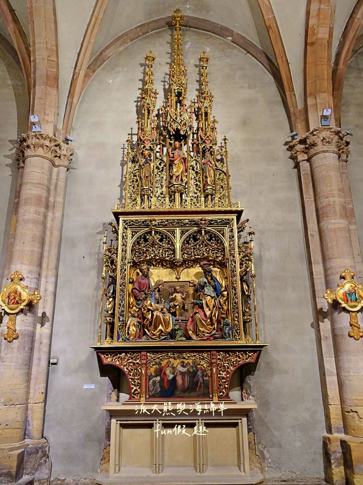 科爾馬景點篇︱朝聖霍爾的移動城堡藍圖（Pfister House）、聖瑪爾定教堂（Collégiale Saint-Martin de Colmar）與人頭屋（Maison des Têtes）︱春季德瑞13日夢幻跟團︱DAY4-2～Colmar PART2