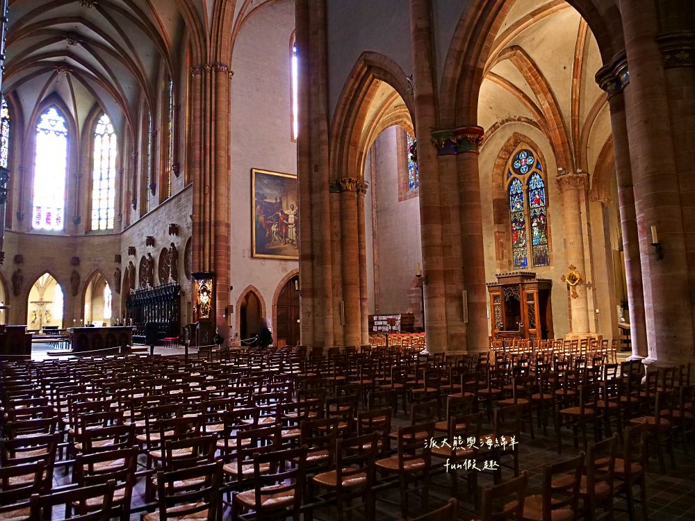 科爾馬景點篇︱朝聖霍爾的移動城堡藍圖（Pfister House）、聖瑪爾定教堂（Collégiale Saint-Martin de Colmar）與人頭屋（Maison des Têtes）︱春季德瑞13日夢幻跟團︱DAY4-2～Colmar PART2