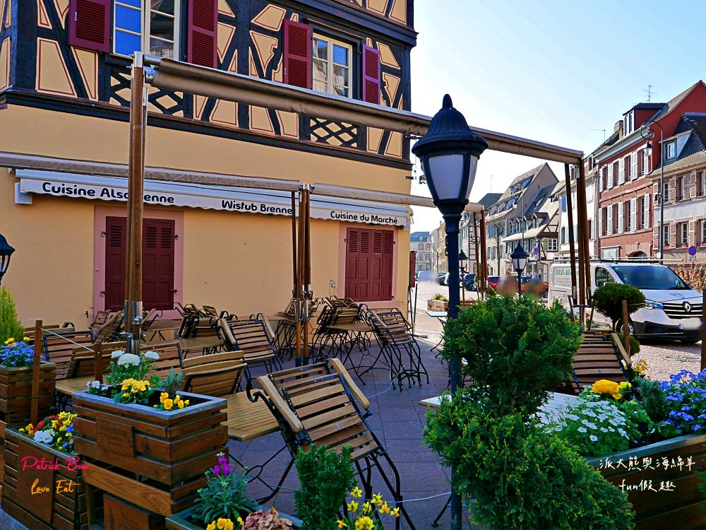 2025科爾馬美食購物篇︱Marché Couvert Colmar(百年市場)、PAUL Colmar Centre(可頌麵包)、La Belle Alsace(紀念品專賣)、Colmar WISTUB BRENNER(米其林推薦餐廳)︱春季德瑞13日夢幻跟團︱DAY4-3～