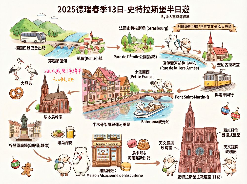 2025亞爾薩斯(Alsace)懶人包︱法國史特拉斯堡(Strasbourg)、科爾馬(Colmar)、里克威爾(Riquewihr )︱含景點、購物、美食、品酒、住宿、伴手禮重點整理~ - 第2張圖 2025亞爾薩斯(Alsace)懶人包︱法國史特拉斯堡(Strasbourg)、科爾馬(Colmar)、里克威爾(Riquewihr )︱含景點、購物、美食、品酒、住宿、伴手禮重點整理~