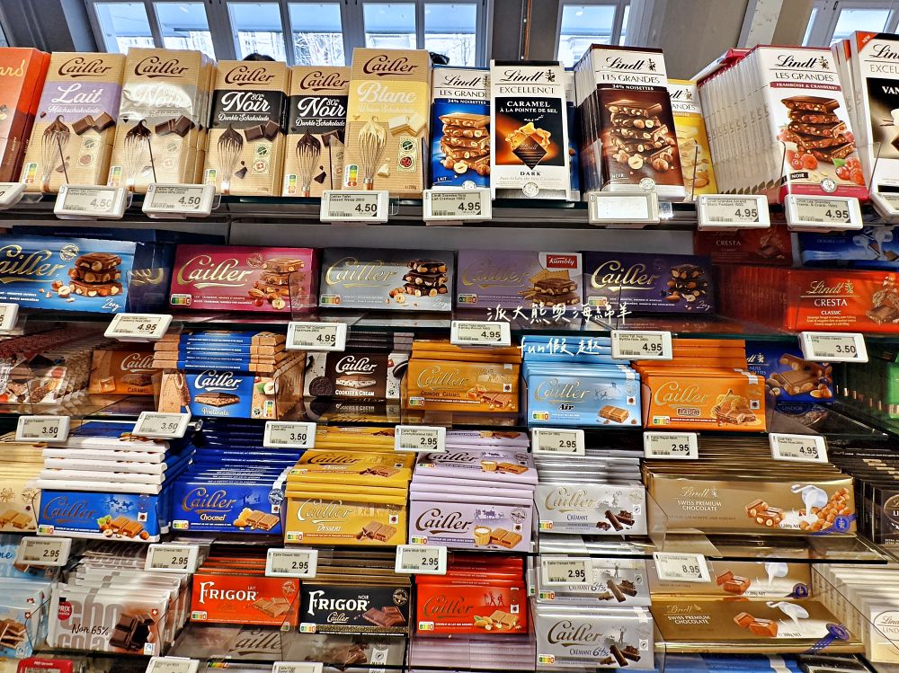 瑞士Coop連鎖超市介紹懶人包︱瑞士旅遊自助補給站：琉森Luzern、茵特拉根Interlaken、策馬特Zermatt，開箱三間Coop超市，零食/熱食/伴手禮，三種願望全部搞定︱春季德瑞13日夢幻跟團～DAY4-9