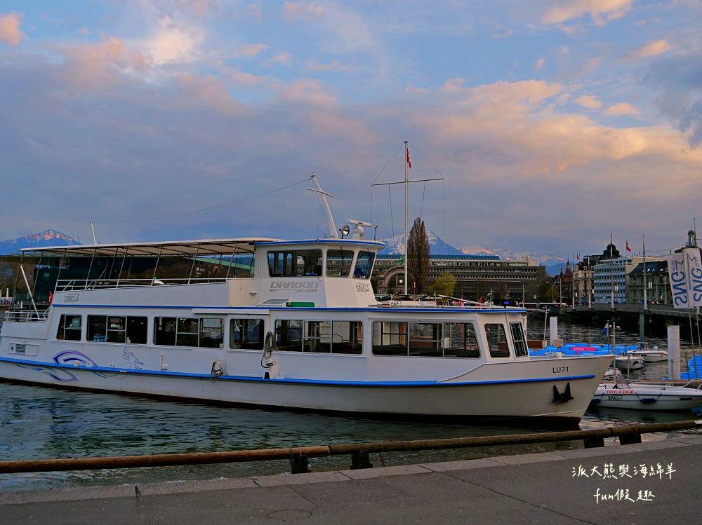 琉森Luzern︱感受琉森湖（Vierwaldstättersee）的湖光山色，聆聽垂死獅子像（Löwendenkmal）的無聲嘆息︱春季德瑞13日夢幻跟團︱DAY4-7～市區散策PART1