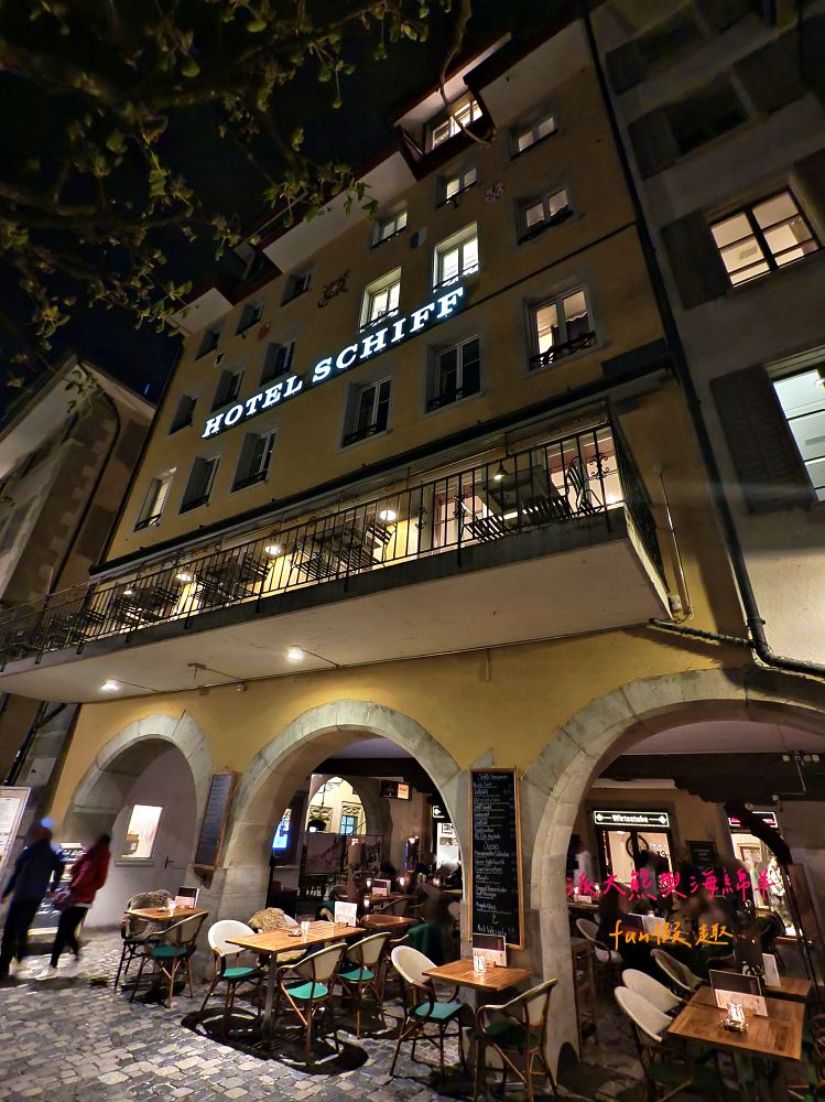 Restaurant Schiff︱瑞士琉森老城區美食～走進卡貝爾橋畔的微醺時光：品嚐一口道地的琉森老靈魂！春季德瑞13日夢幻跟團︱DAY4-10